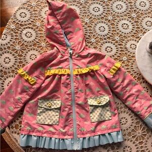 Matilda Jane Rain coat size 8 EUC